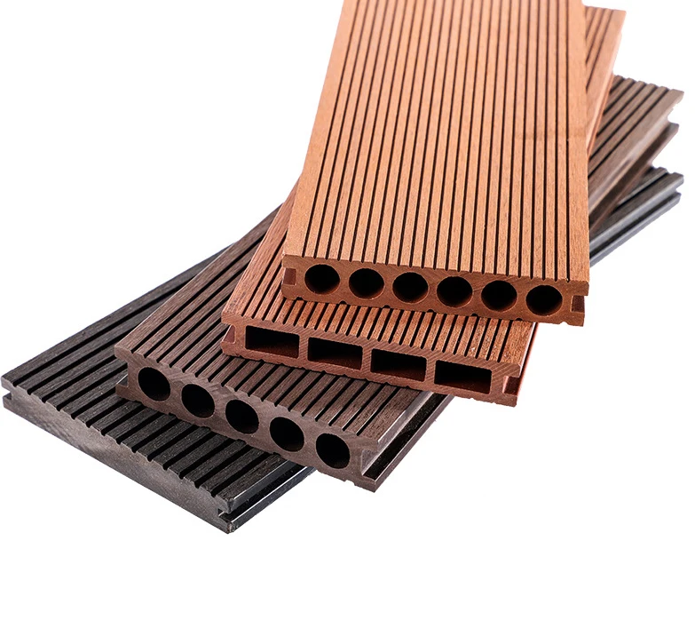 Customization Composite Decking Boards Timber Plastic Outdoor Wpc Decking Plank Boards Fiber Cement Floor Widely Applied Outside