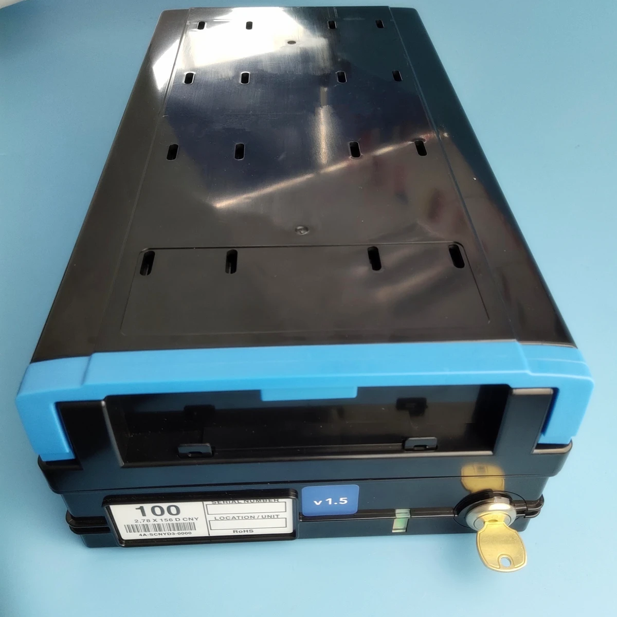 Diebold machine parts 1.5V cash cassette multi-media convienience Univeral AFD 00104777000D 00104777000M Box