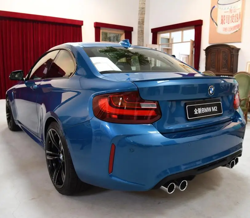  Для Bmw F22 2 серии M2 стильные передние Автомобильные бамперы боковые кранцы комплект пластиковых