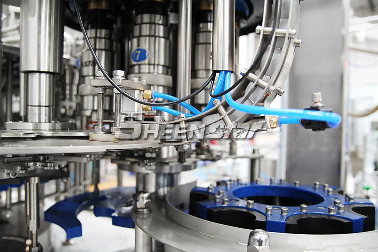 Factory produce milk and juice production line