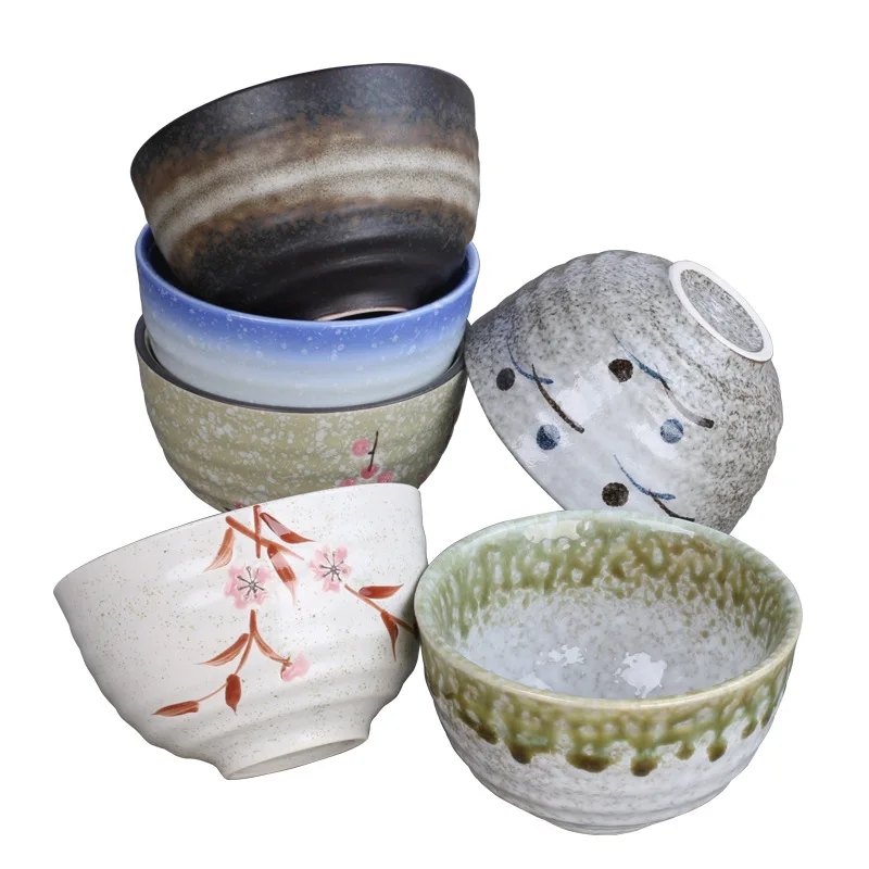 Handmade porcelain matcha tea bowl 550ml Japanese style matcha ceramic bowl chawan tea glass matcha bowl with pouring spout