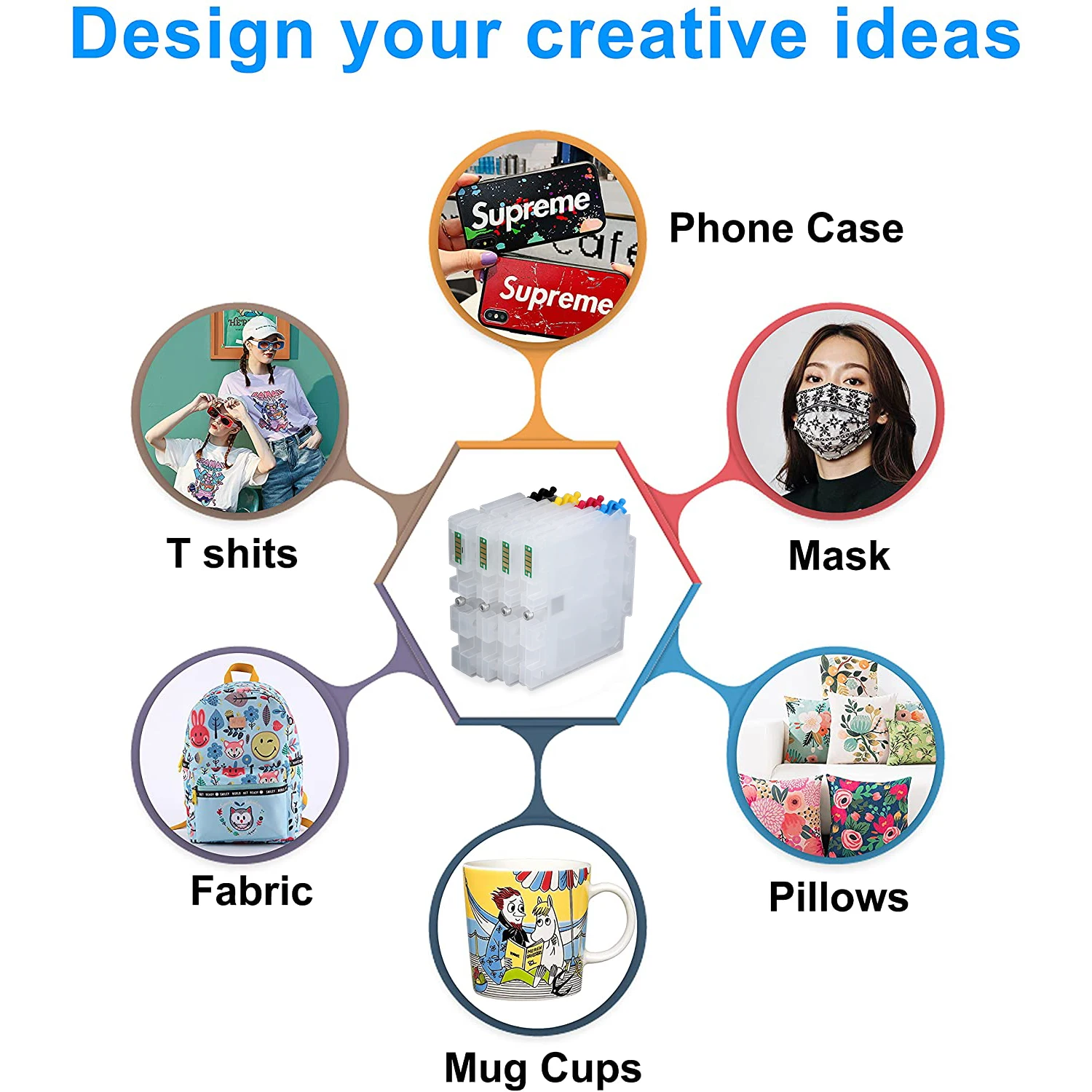 GC 41 GC-41 GC41 Refillable Bulk Refill Ink Cartridge For Ricoh Aficio SG 3110 3100 2100 7110 3110sfnw Sublimation Ink Printer