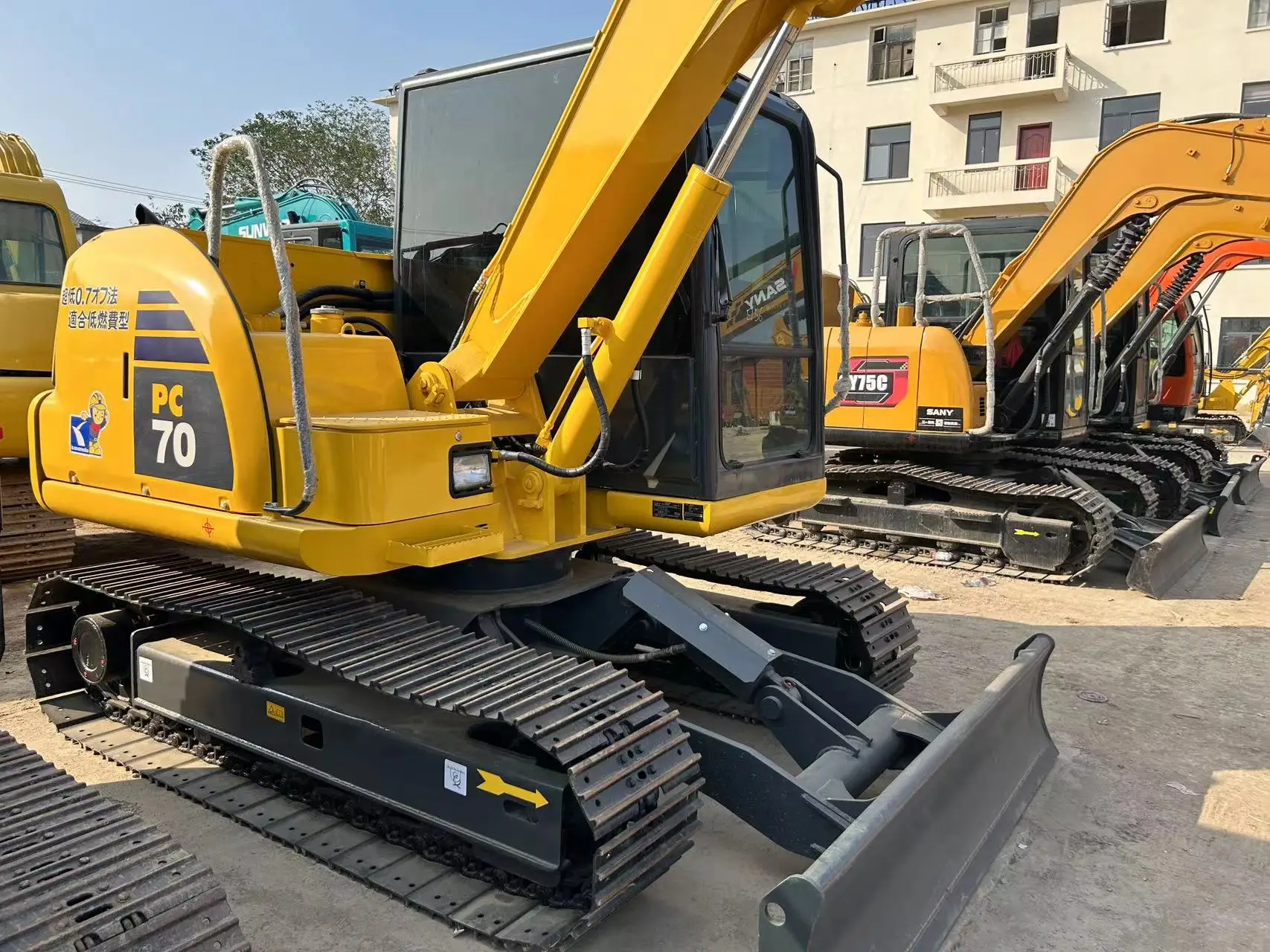 Hot Market Sale Original Japan Komatsu PC70-8 7T With Excellent Performance Good Condition Best After-Sales Service Lowest Price