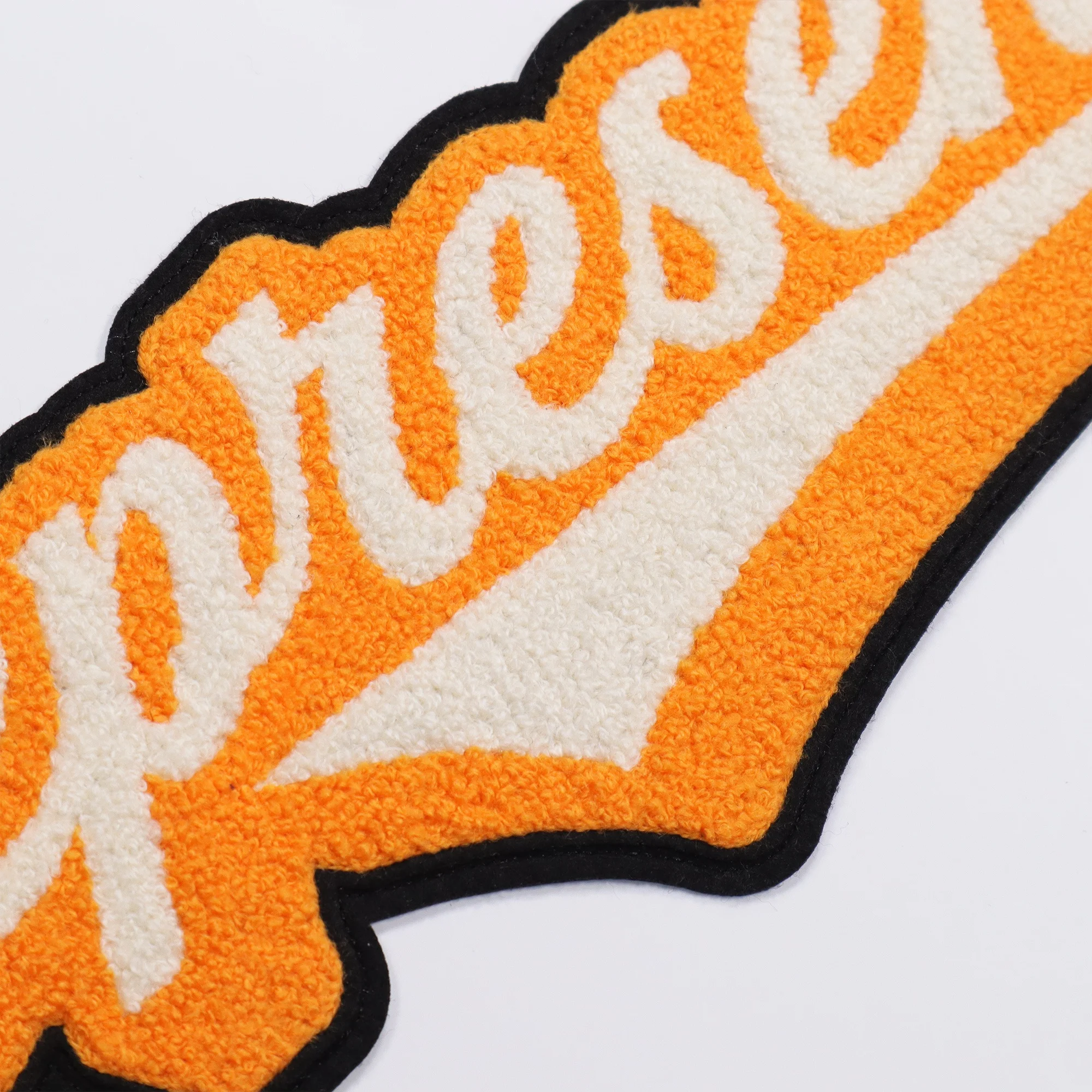 Custom Sew On Chenille Patches Hoodies Free Samplepatch Logo Jacket Iron On Embroidery Towel Chenille Letter Patches