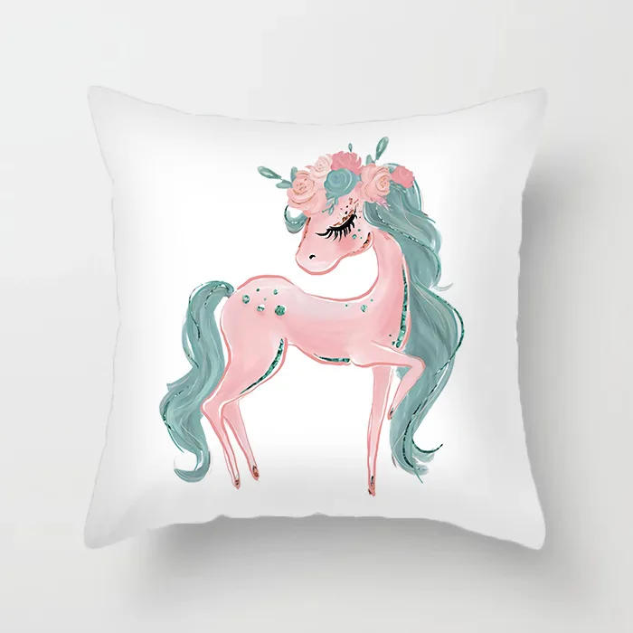 2023 New Prevent dirt pillow cover bed cover pillows home decor Home Hotel  Minimalist Comic Ballet pillow cover