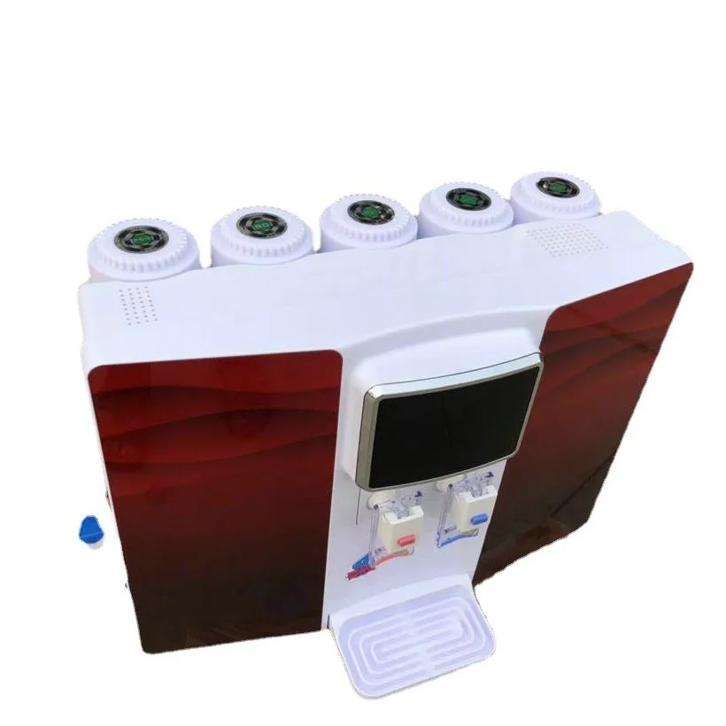 10inch standard size countertop reverse osmosis ro water dispenser with ro uf system with alkaline or hydrogen tube