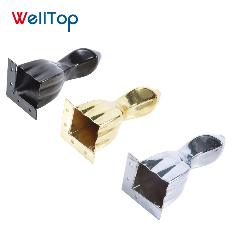 Antique Bronze Brass Furniture Legs Black Furniture Legs Metal OEM Cheap Furniture Legs VT-03.111