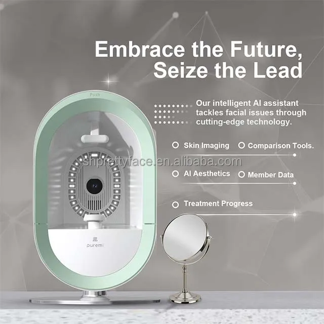 CE Portable 3D Skin Analyzer Facial Scanner New AI Technology for Hair Body Analysis Enhanced Salon Skin Test Diagnostic Machine