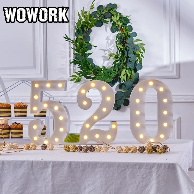  WOWORK окно для дома магазина Вегаса шатер светящиеся буквы освещение использования в помещении и на
