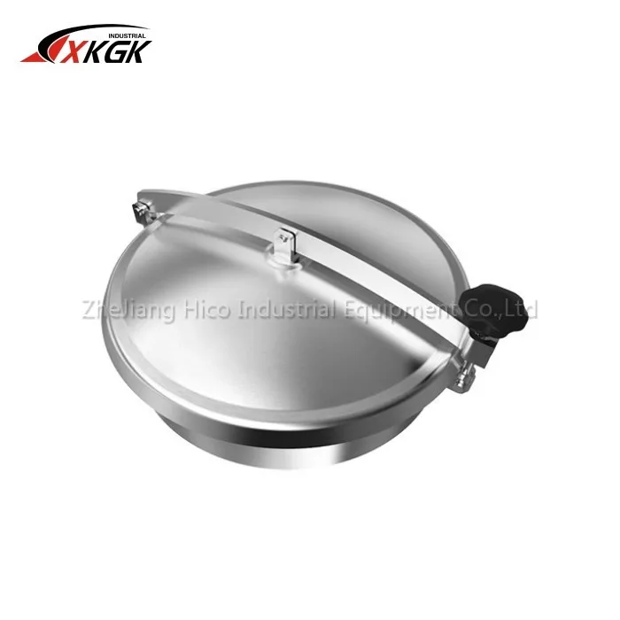 China good price normal pressure diameter 600mm sanitary stainless steel 304 manhole manway cover for tank food equipment