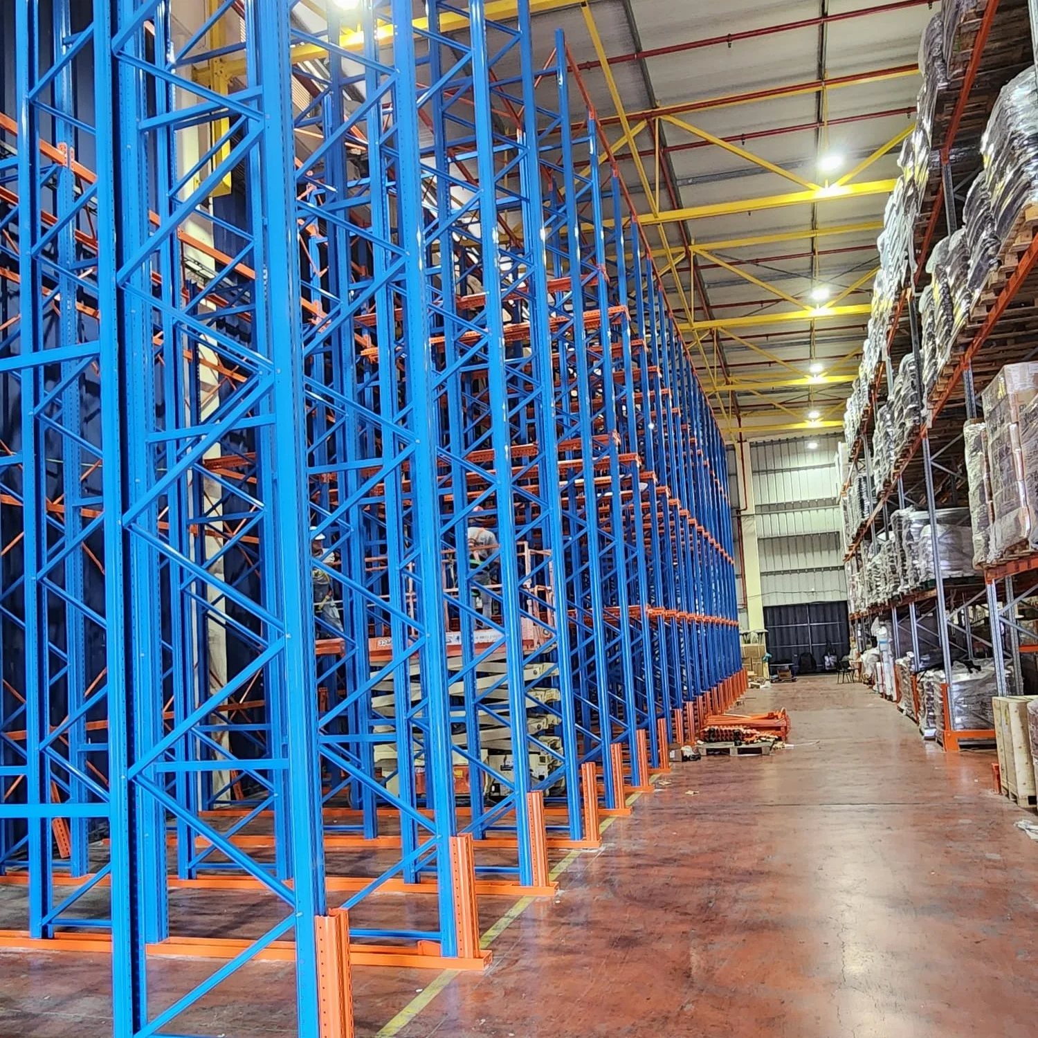 Industry Warehouse Racks Drive In Rack Adjustable Heavy Duty Pallet Racking System