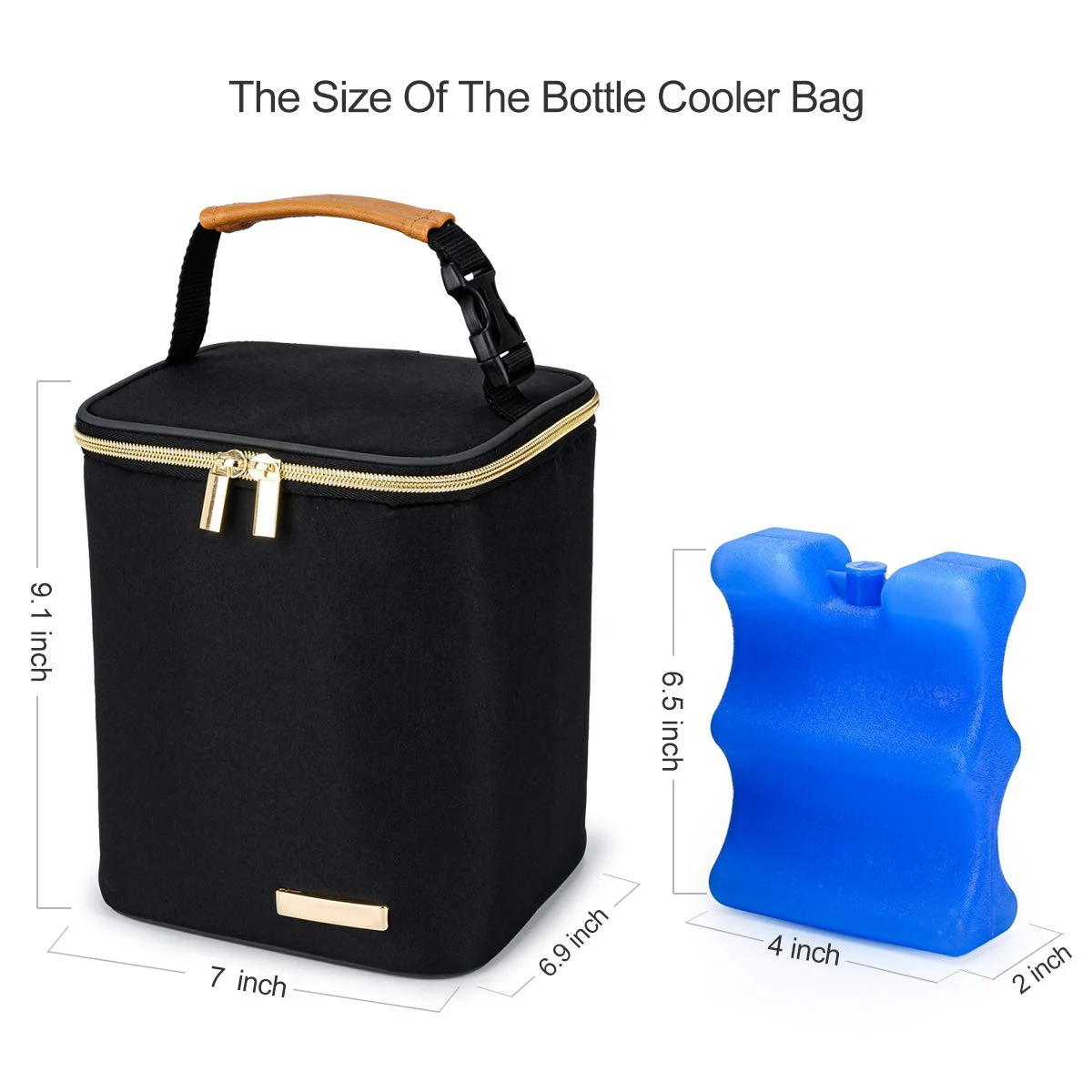Factory Direct Sale Portable Nursing Breast Milk Cooler Bag Mother Storage Bottle Bag Baby Feeding Milk Thermal Insulation Bag