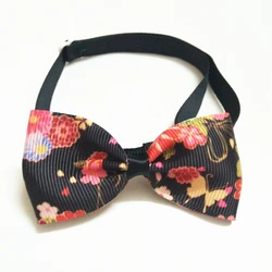 10 designs dog collar bow tie adjustable pet lead collar dog bow tie wholesale supplier