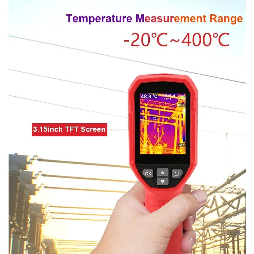 UTi120S Infrared Thermal Imager PCB Circuit Industrial Testing Floor Heating Tube Testing Temperature Thermal Camera