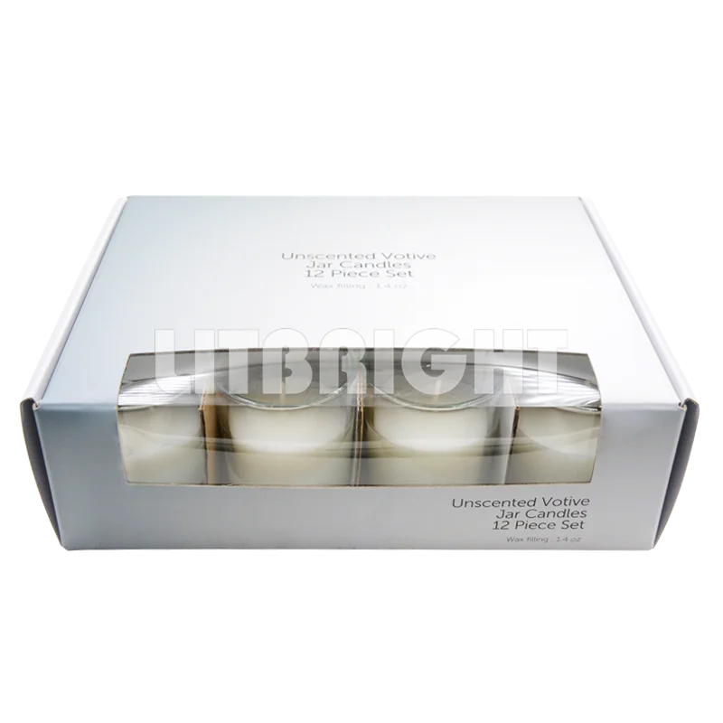 Wholesale Glass Candle Custom design Logo Candles popular glass candle