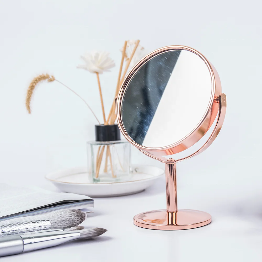 Wholesale  3 Inches 360 Small Large Framed Magic Vanity Make Up Table Tabletop  Mirror