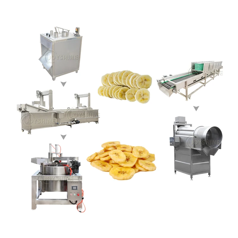 Small scale plantain chips production line banana chips making machine fruit chips production line