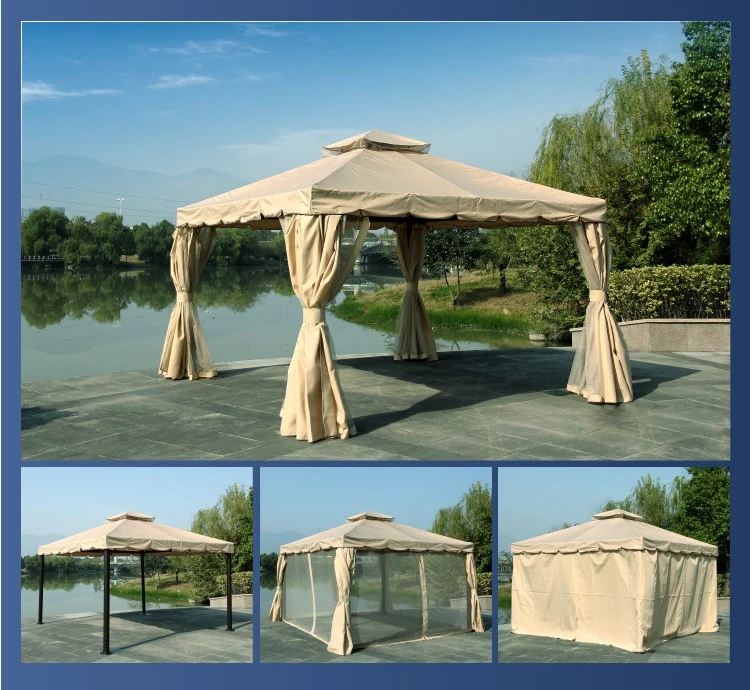 Outdoor Pavilion Courtyard Garden 3x3 Meters 10x10 Foot Gazebo Outdoor Canopy