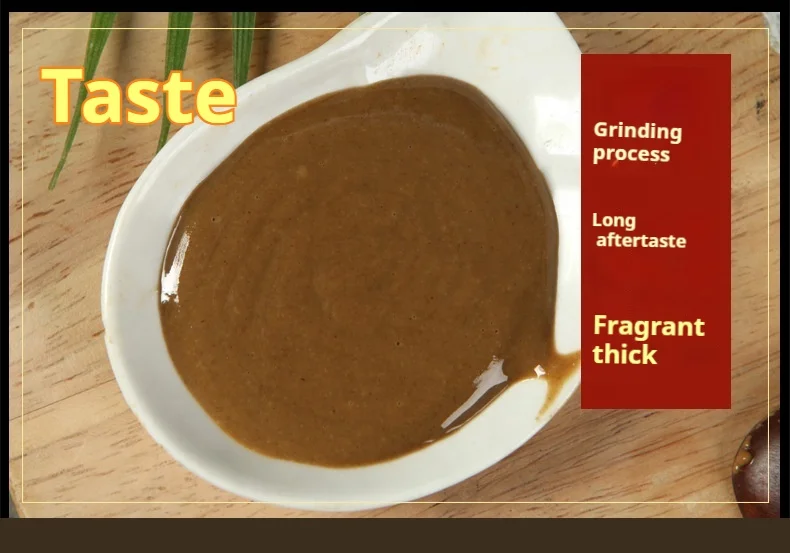 Chinese Brand OEM Factory Certification Wholesale Price Natural Healthy Sauce Sesame Seed Paste