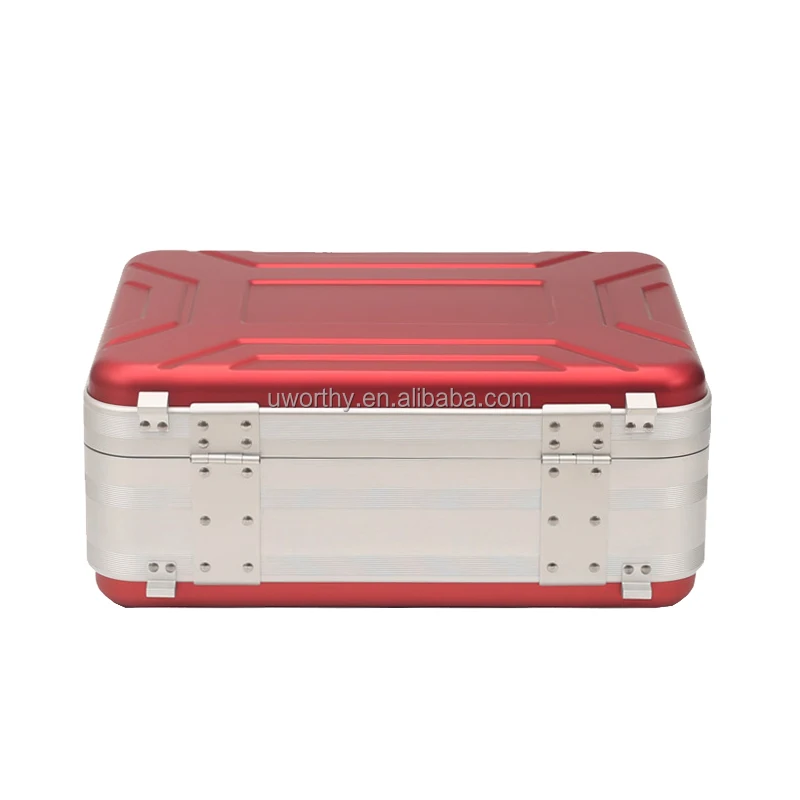 18 inches High End Magnesium Aluminum Alloy Integrally One-piece Molded Case Type Hard Shell Aluminum Briefcase