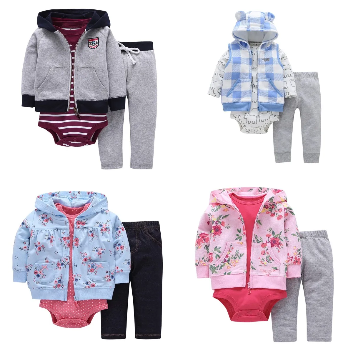 
Trend unisex infant clothing baby suits wear romper set 2021 wholesale baby clothes in bulk  (1600177434618)