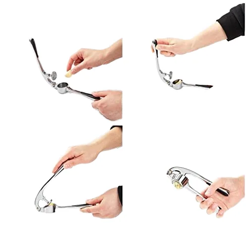 Garlic press mash machine kitchen   manual garlic mash machine zinc alloy  tools garlic press