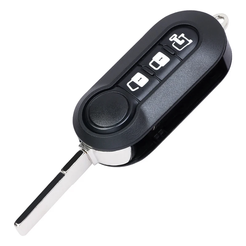 For Fiat2012-2018 500 RAM (Delphi BCM) 3-Button ASK 433MHz Folding Remote Key/PCF7946A/HITAG 2/46 CHIP/FCC ID: LTQF12AM433TX