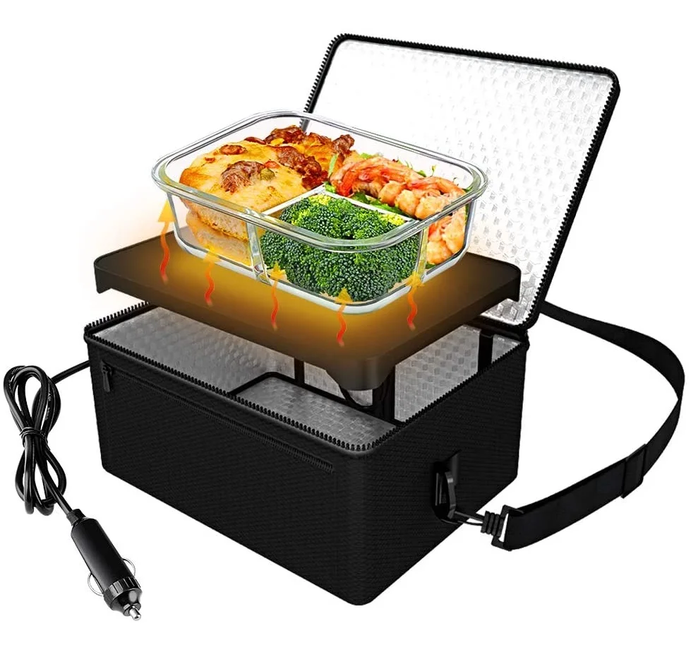 Luxury travel food warmers set BPA free  3 in 1 detachable heating party food warmer car warmer food