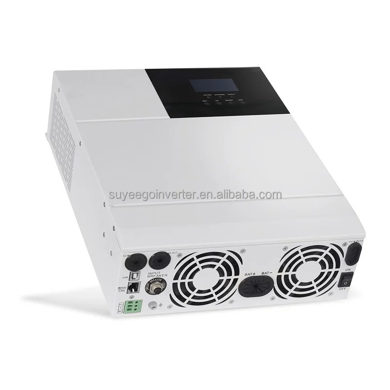 SUYEEGO 2kw 3kw 3.5kw 5kw 24V 120v 220v solar inverter hybrid without battery with controller 60 a mppt