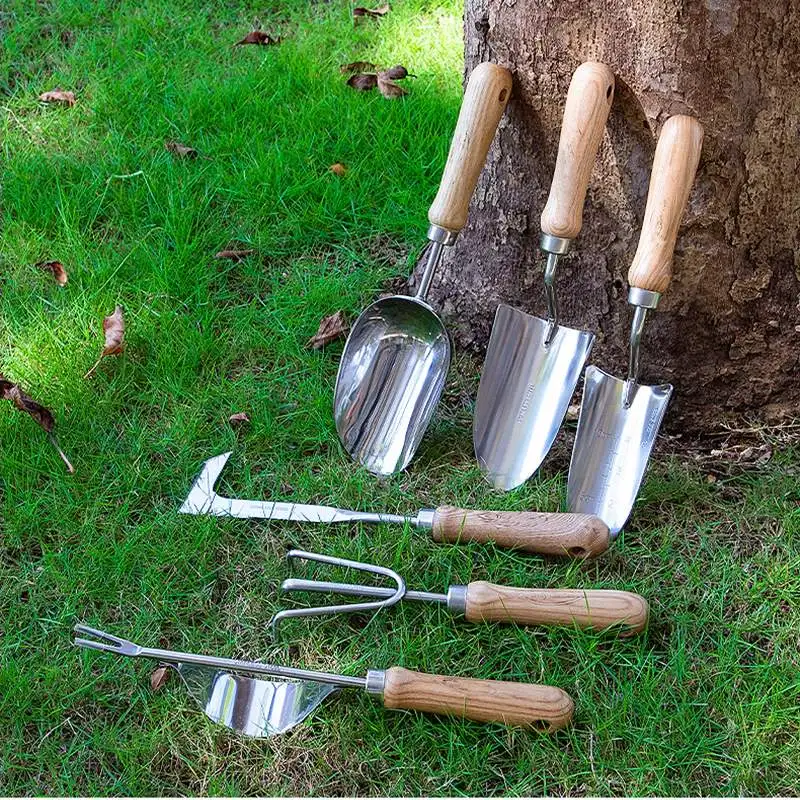 Wholesale Export Gardening Transplanter Tool Multifunction Garden Trowel Serrated Planting for Digging