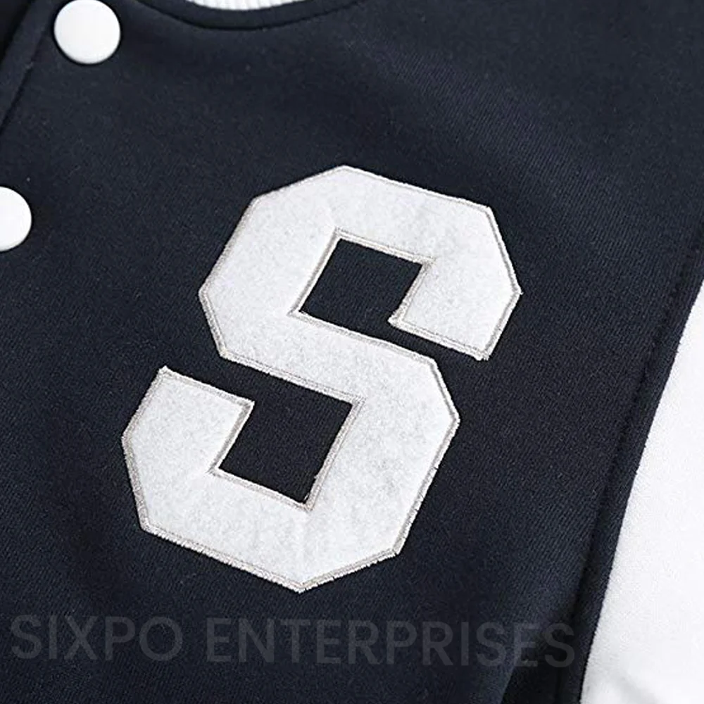 Super Quality Varsity With Custom Logo Cotton Polyester Men Jacket Hot Selling For