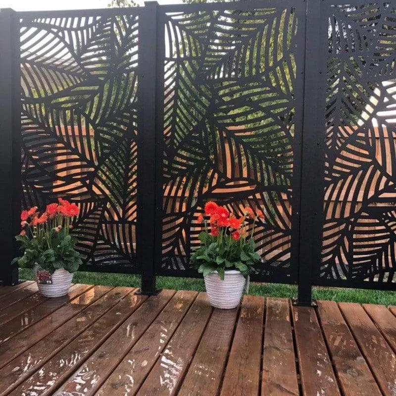 Metallic Fence Adjustable Accessories Aluminum Sheet Metal Fencing