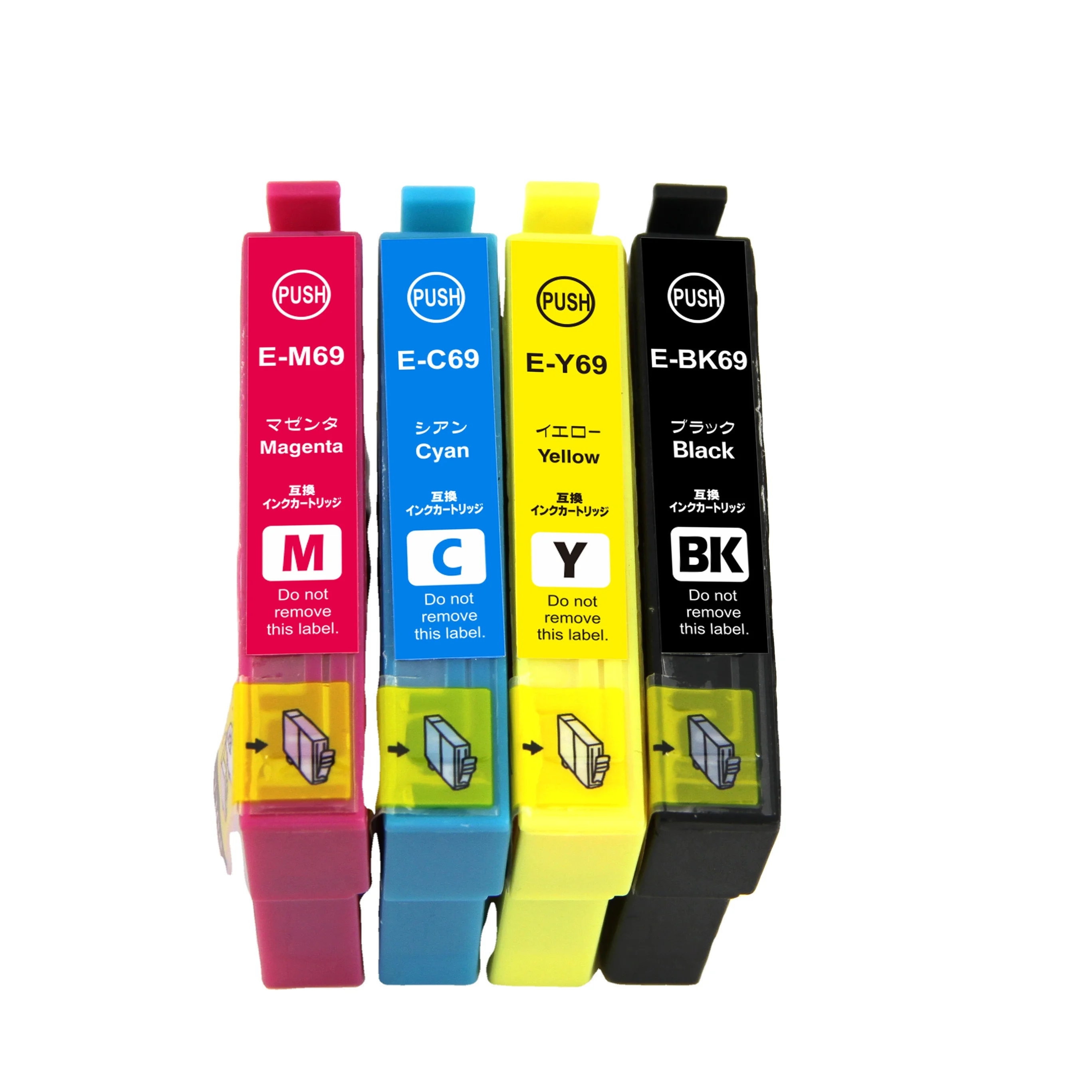 WEL-TRY IC69 IC4CL69 IC4CL69L ICBK69L ICBK69 ICC69 ICM69 Premium Compatible Color Inkjet Ink Cartridge for Epson PX-405A Printer