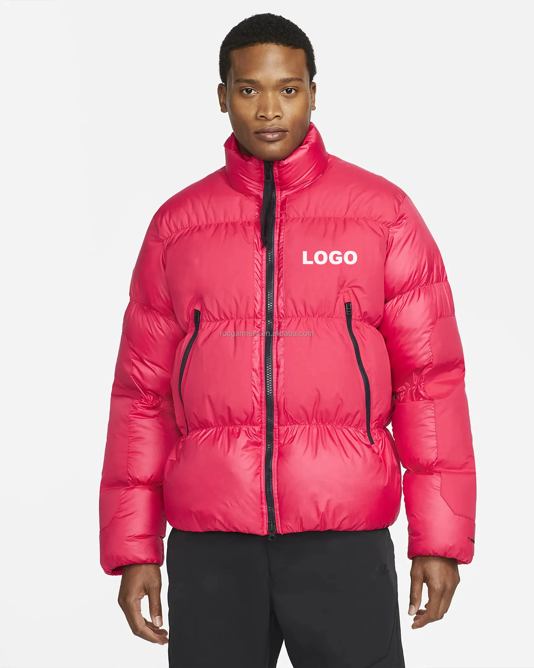 Wholesale Warm Sports Outdoor Coat Winter Clothes Thick Cold Jacket Mens Bubble Puffer Jack