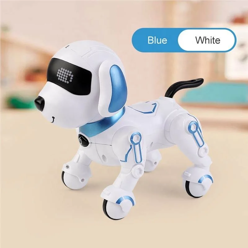 Infrared remote control programming intelligent pet dog Smart  Walking Dancing RC Dog Robot for Kids toys