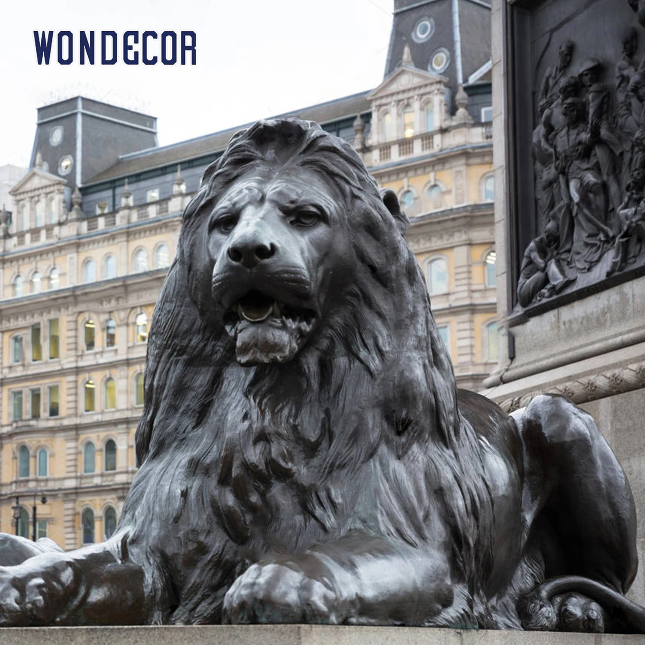 Large Outside Decoration Garden Life Size Sculpture  Bronze Sculpture Lion Statue for Sale