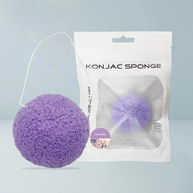 Wholesale Facial Skin Cleansing Exfoliating Body Bath Sponge Natural Organic Konjac Sponges for Face