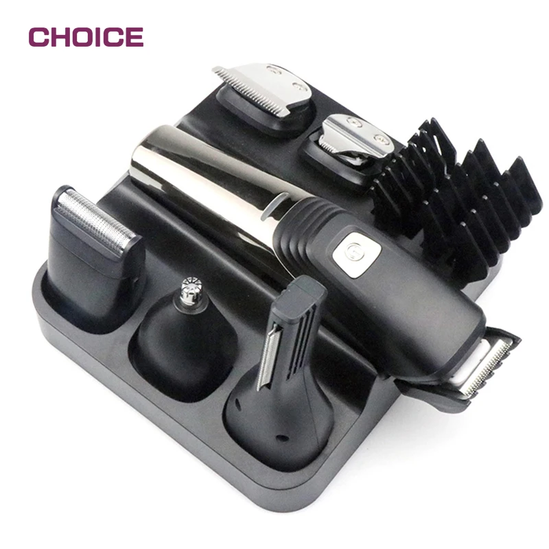 Проверенный поставщик низкий уровень шума мощный беспроводной парикмахерский аккумулятор профессиональная перезаряжаемая Мужская электрическая машинка для стрижки