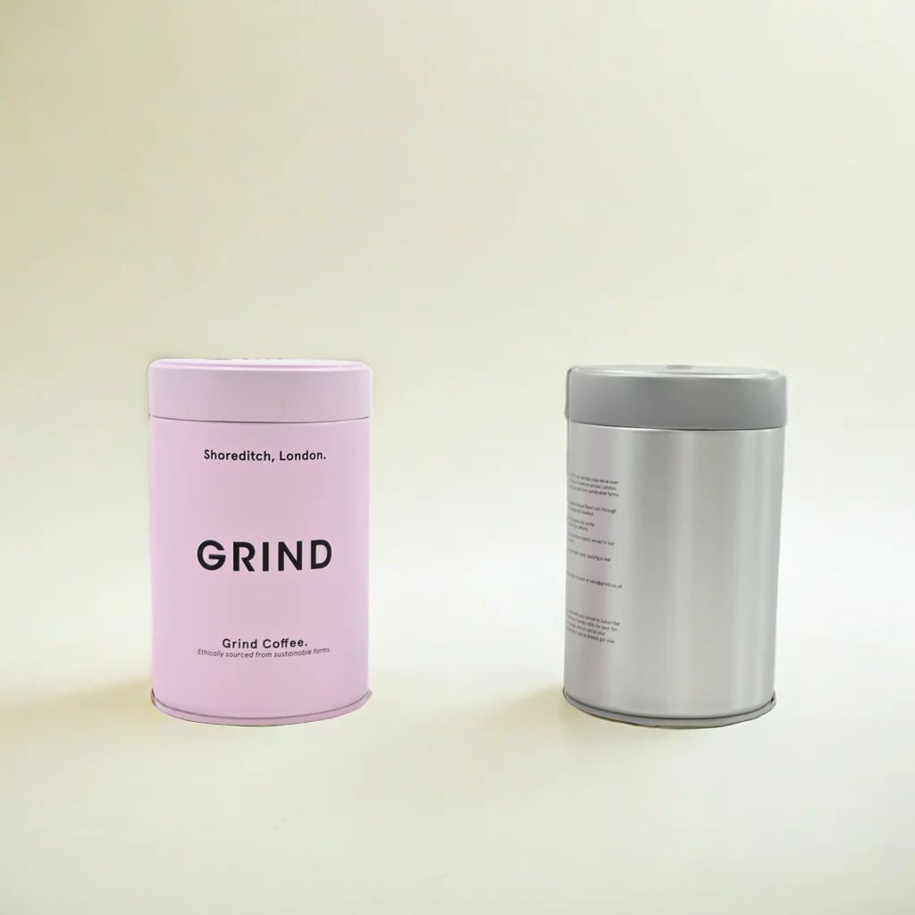 Wholesale Matte Tinplate Metal Cans for Coffee Powder Packaging