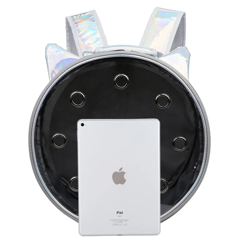 Factory Wholesale Portable Pet Bag Transparent Tube Shoulder Cat Bag Cat Travel Breathable Backpack Rabbit