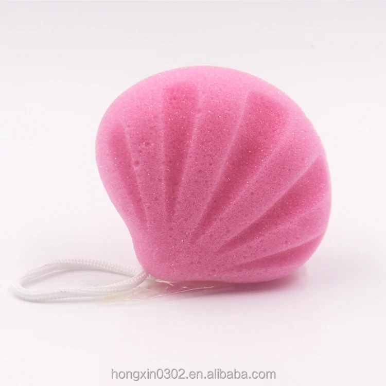 multi color super soft skin care wash cleaning fruit shaped body bath natural sponge cleaning sponge