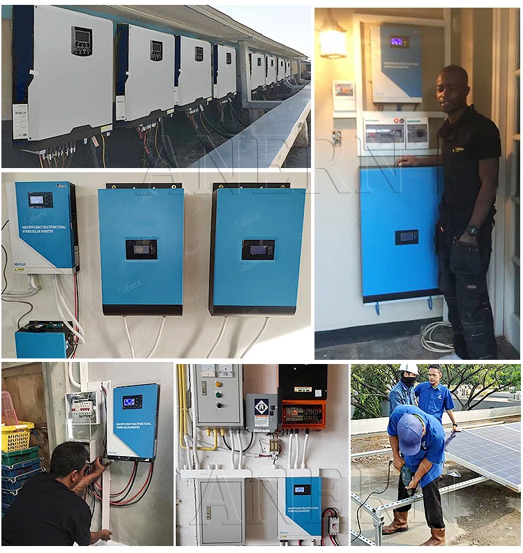 Anern 10a 20a 30a 40a 50a высоковольтный mppt контроллер солнечного заряда