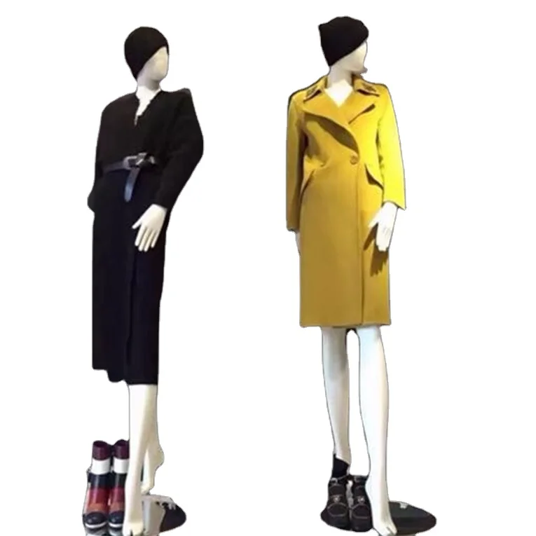 Full Body Female Suit Display Fiberglass Mannequin Adjustable Dress Form Custom Stand Dummy Lifelike Sitting Manniki