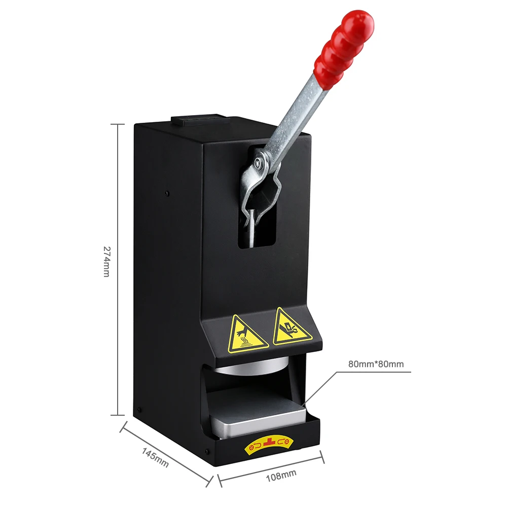 
New KP-2 Rosin Heat Press Machine Dual Heat Plates heat pressure Manual Rosin Press Machine 