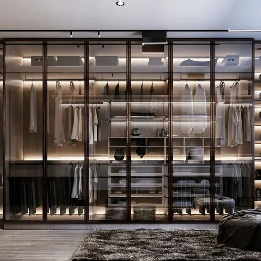 HQSLP clothes storage custom solid wood wardrobe doors wardrobe prices bedroom closet wood wardrobe cabinets