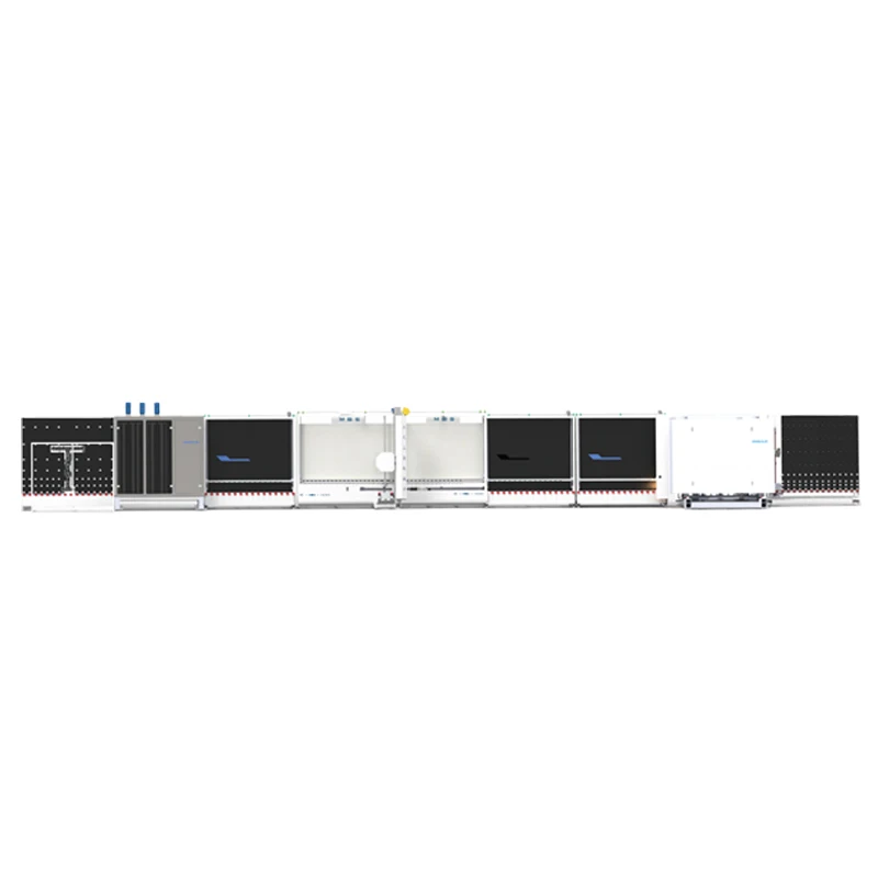 MBS Fully  Automatic Glass Making Machine Insulating Glass Production Line for swiggle style IG spacer