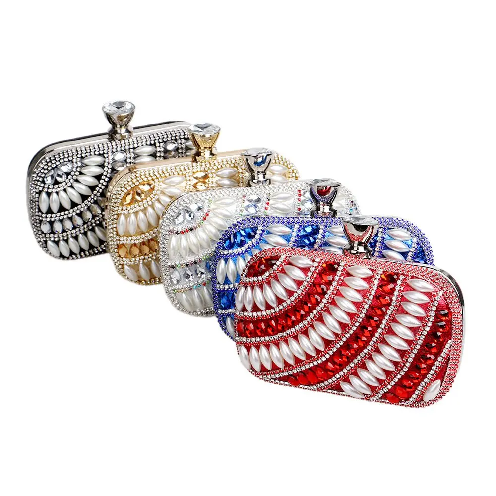 
Wholesale new designer elegant lady trendy fancy small women party cute purses clutch evening bag 