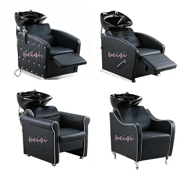 Wholesale salon furniture hairdressing wash chair shampoo bed
