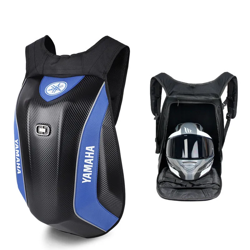 Brand motorcycle riding backpack motorcycle helmet backpack waterproof hard shell travel backpack