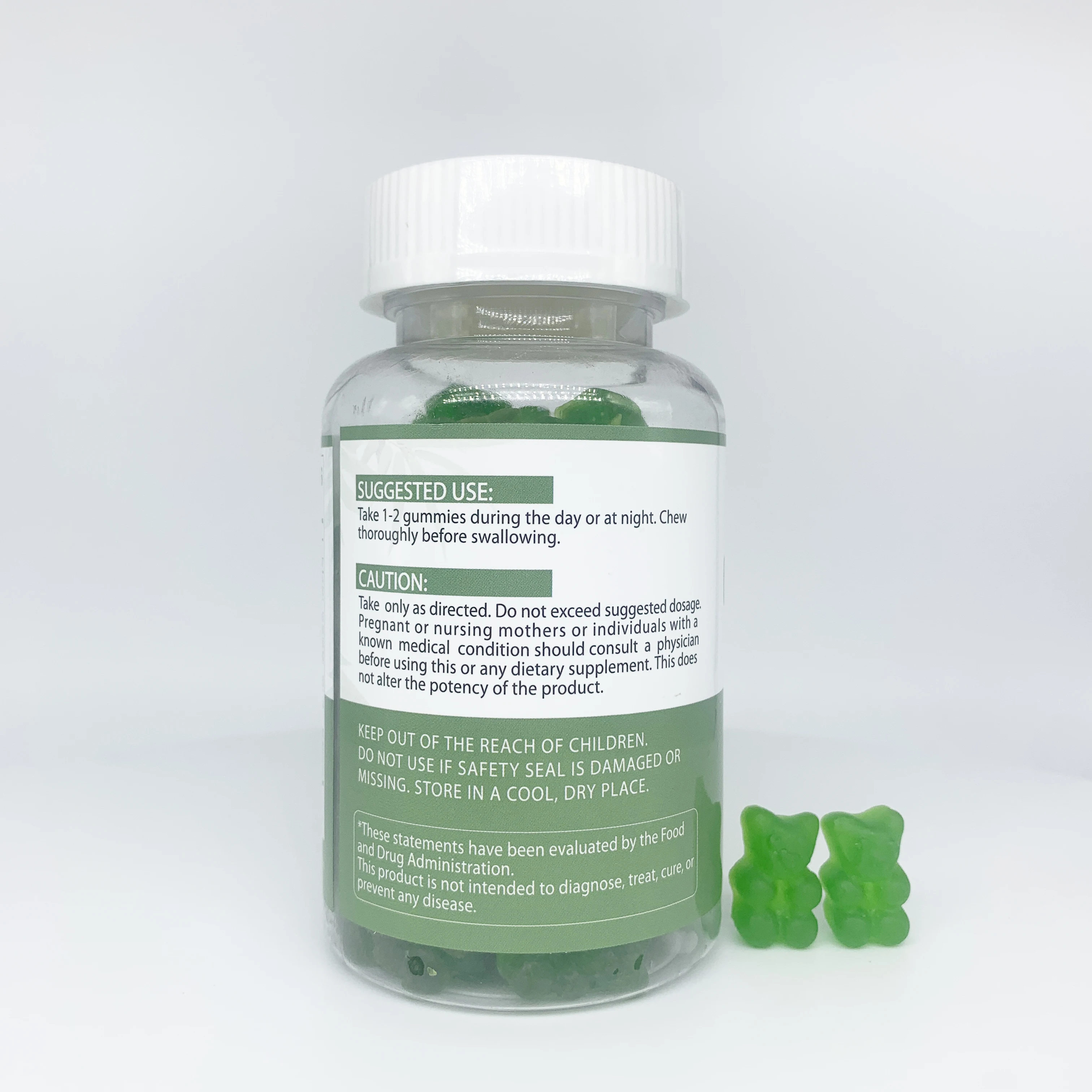 OEM candy manufacturer healthcare chlorophyll gummies antioxidant natural detox organic chlorophyll gummies